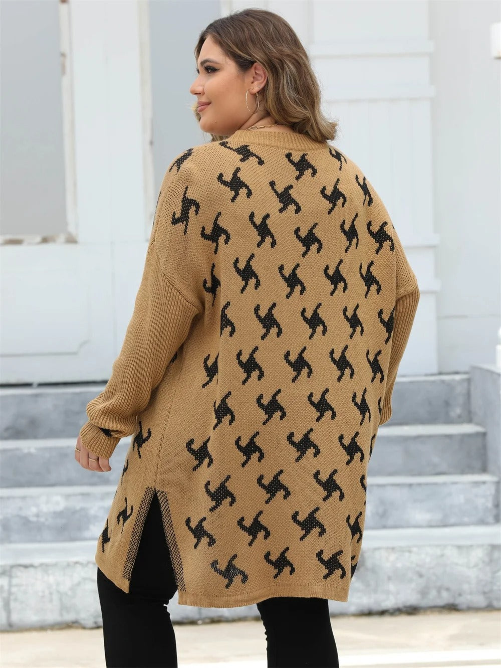 Cardigan Plus Size Tricot Tábata