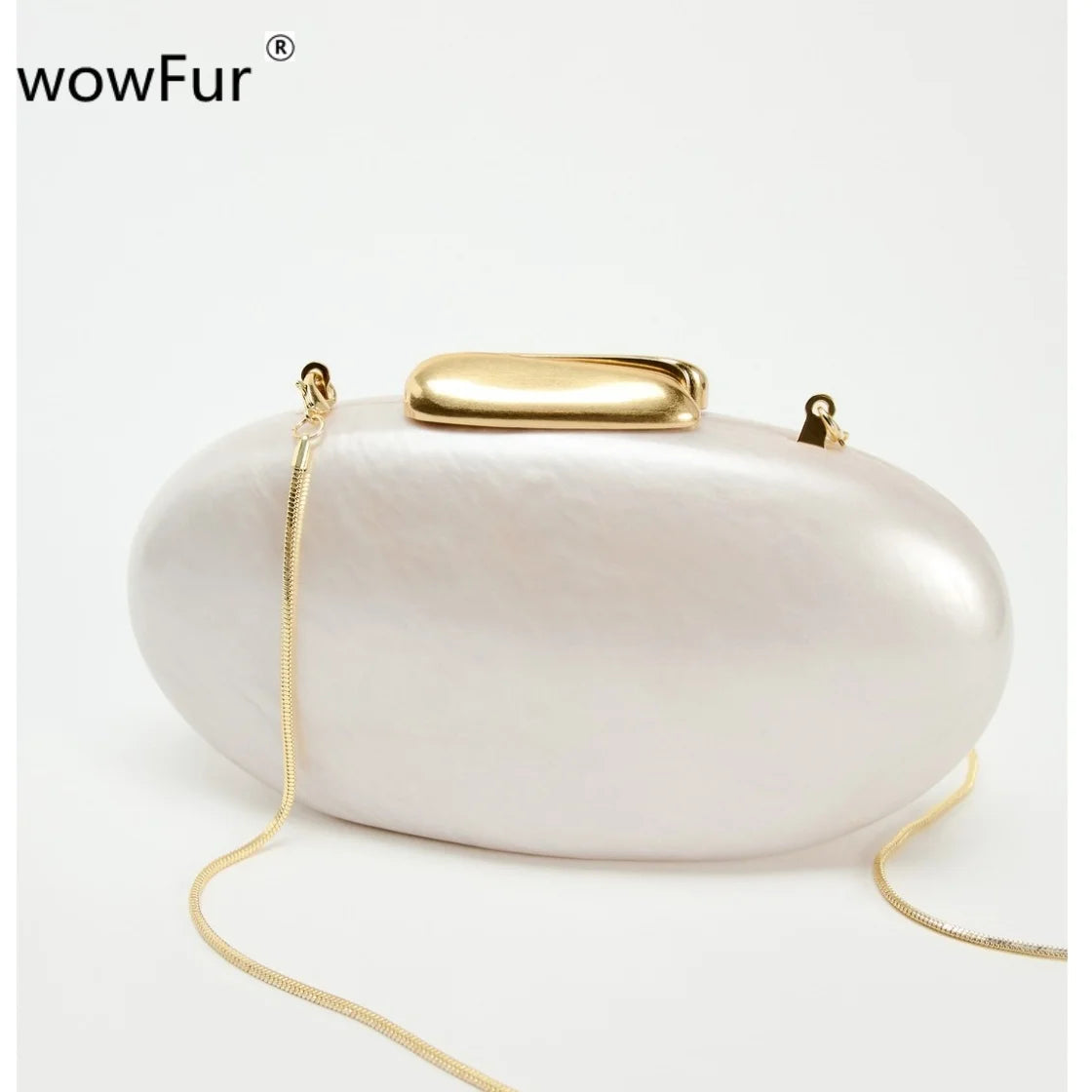 Bolsa Etheri Pearl Shell Luxo