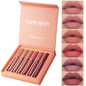 Batom Lip Handaiyan™ Kit c/06 Uni - 16 horas de duração