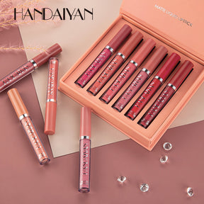 Batom Lip Handaiyan™ Kit c/06 Uni - 16 horas de duração