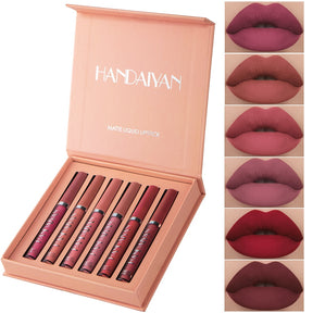 Batom Lip Handaiyan™ Kit c/06 Uni - 16 horas de duração